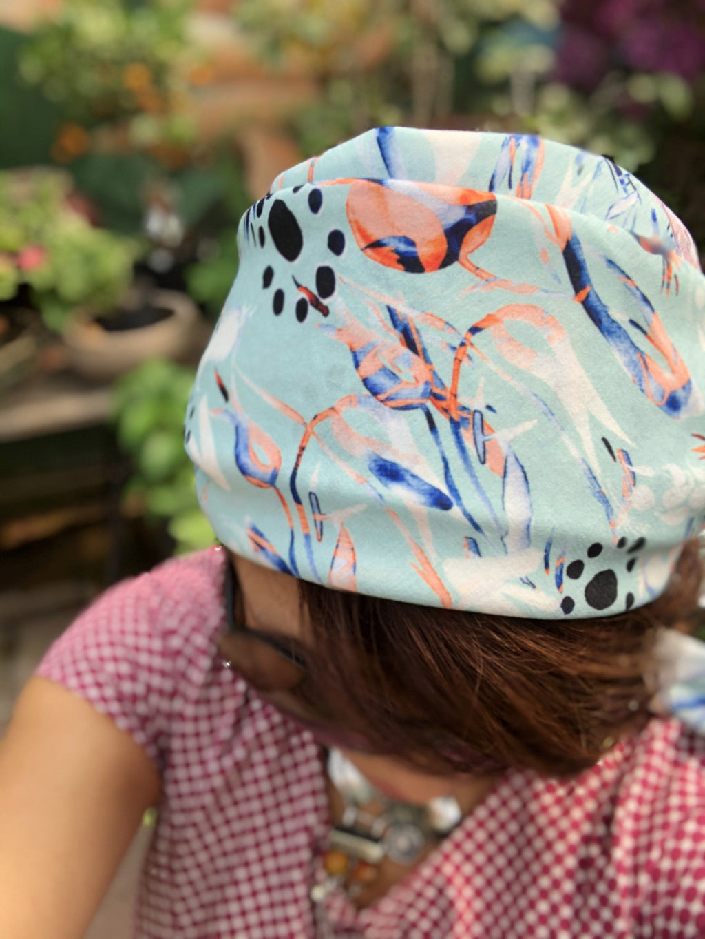 PAISLEY IN ORIENT GARDEN |  SCARF & TEXTILE  |