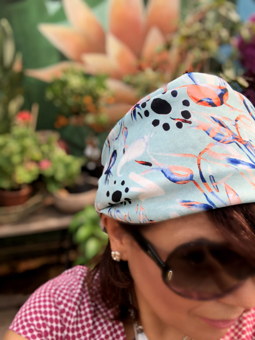 PAISLEY IN ORIENT GARDEN |  SCARF & TEXTILE  |