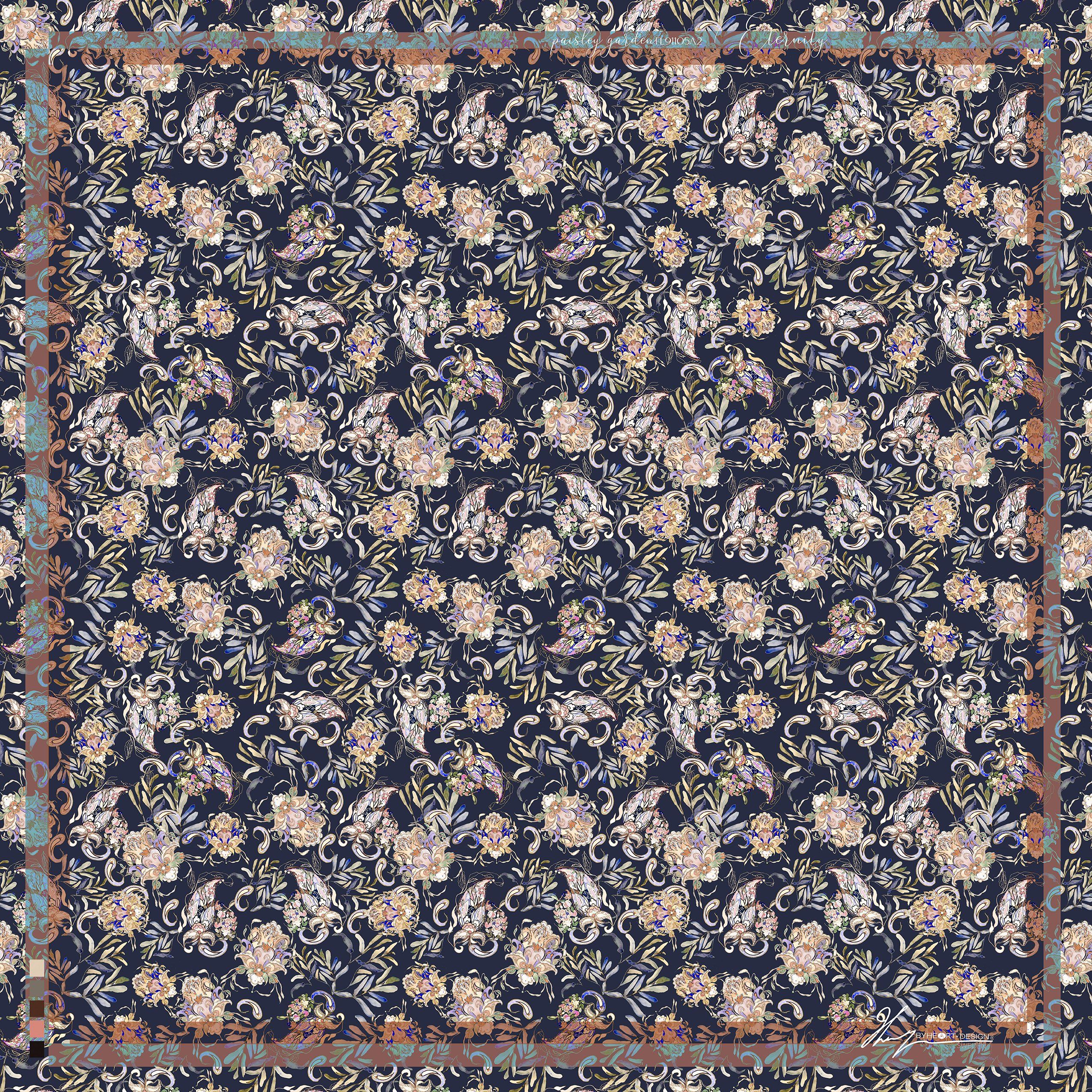 ETERNITY PAISLEY | SCARF & TEXTILE  |