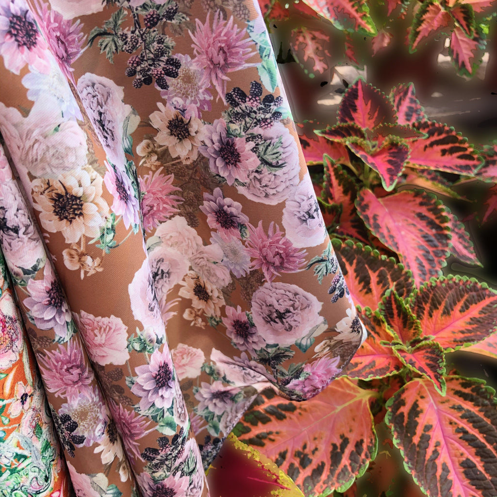 FLOWERS OF THE ERATH   | SCARF & TEXTILE  |