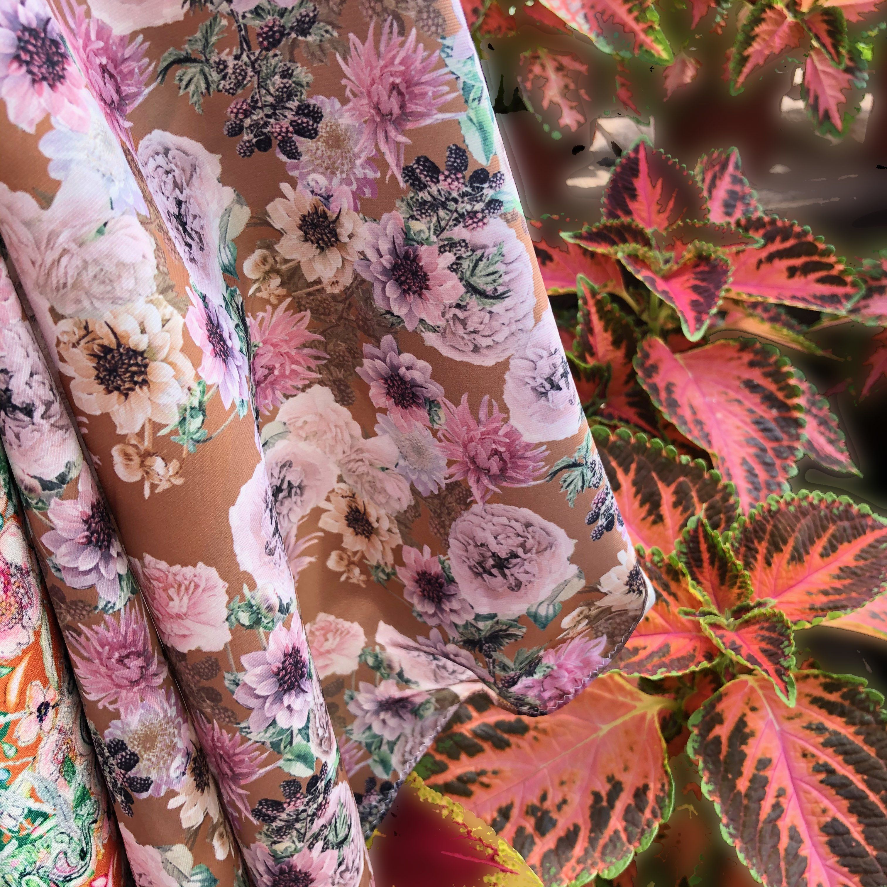 FLOWERS OF THE ERATH   | SCARF & TEXTILE  |