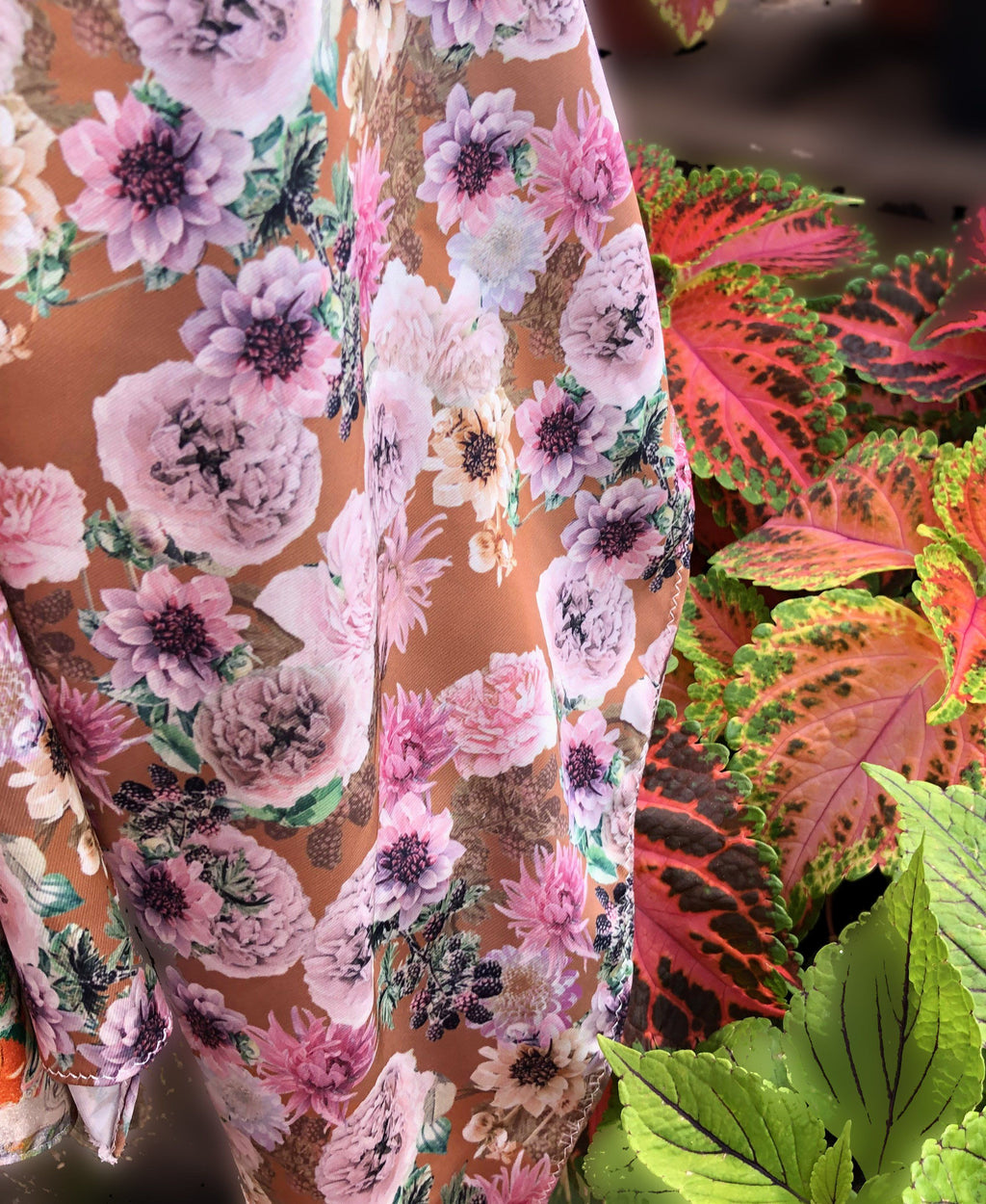 FLOWERS OF THE ERATH   | SCARF & TEXTILE  |