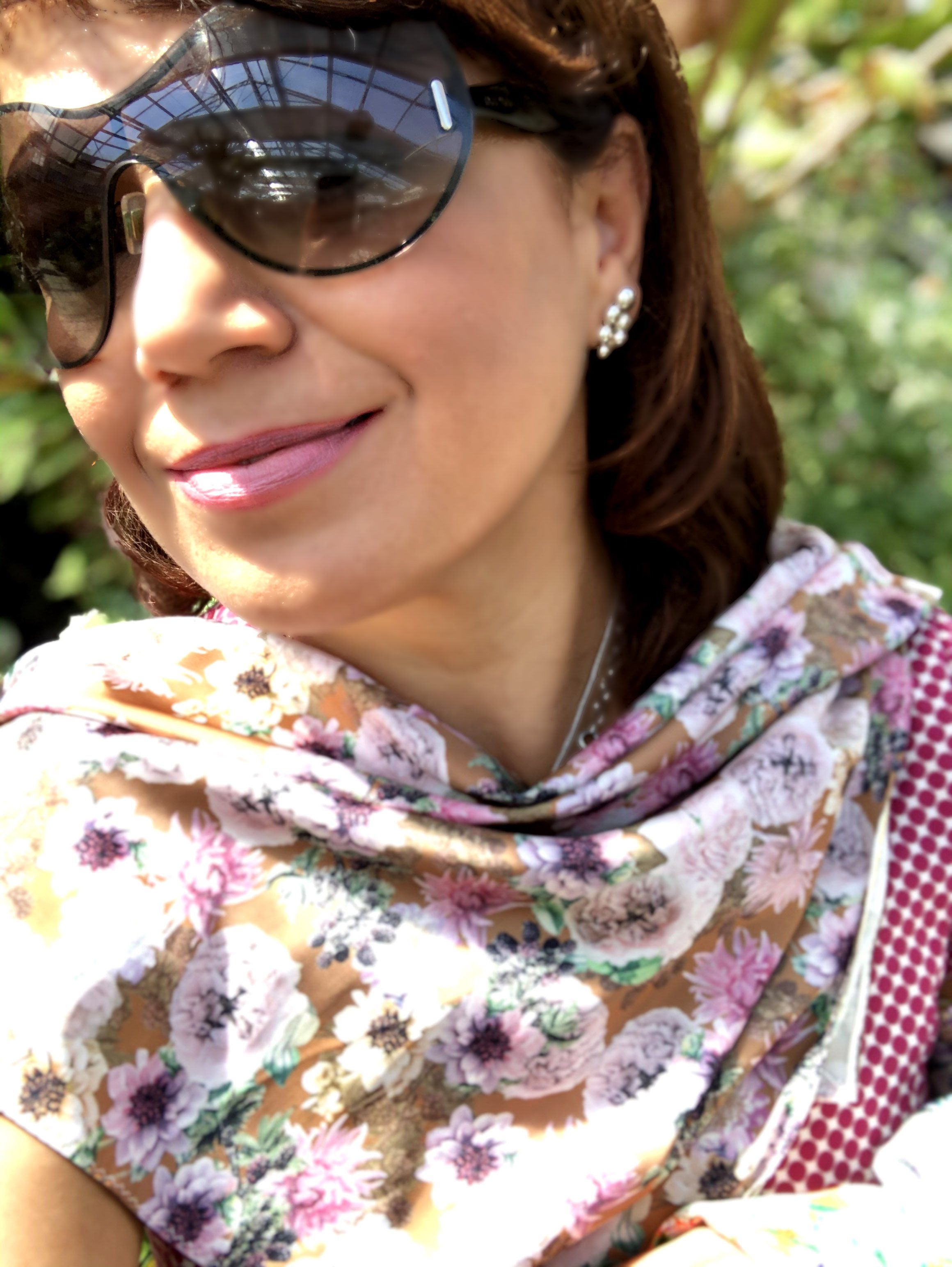FLOWERS OF THE ERATH   | SCARF & TEXTILE  |