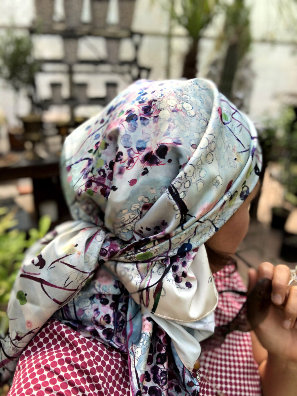 SHADOWS OF PARADISE  | SCARF & TEXTILE  |