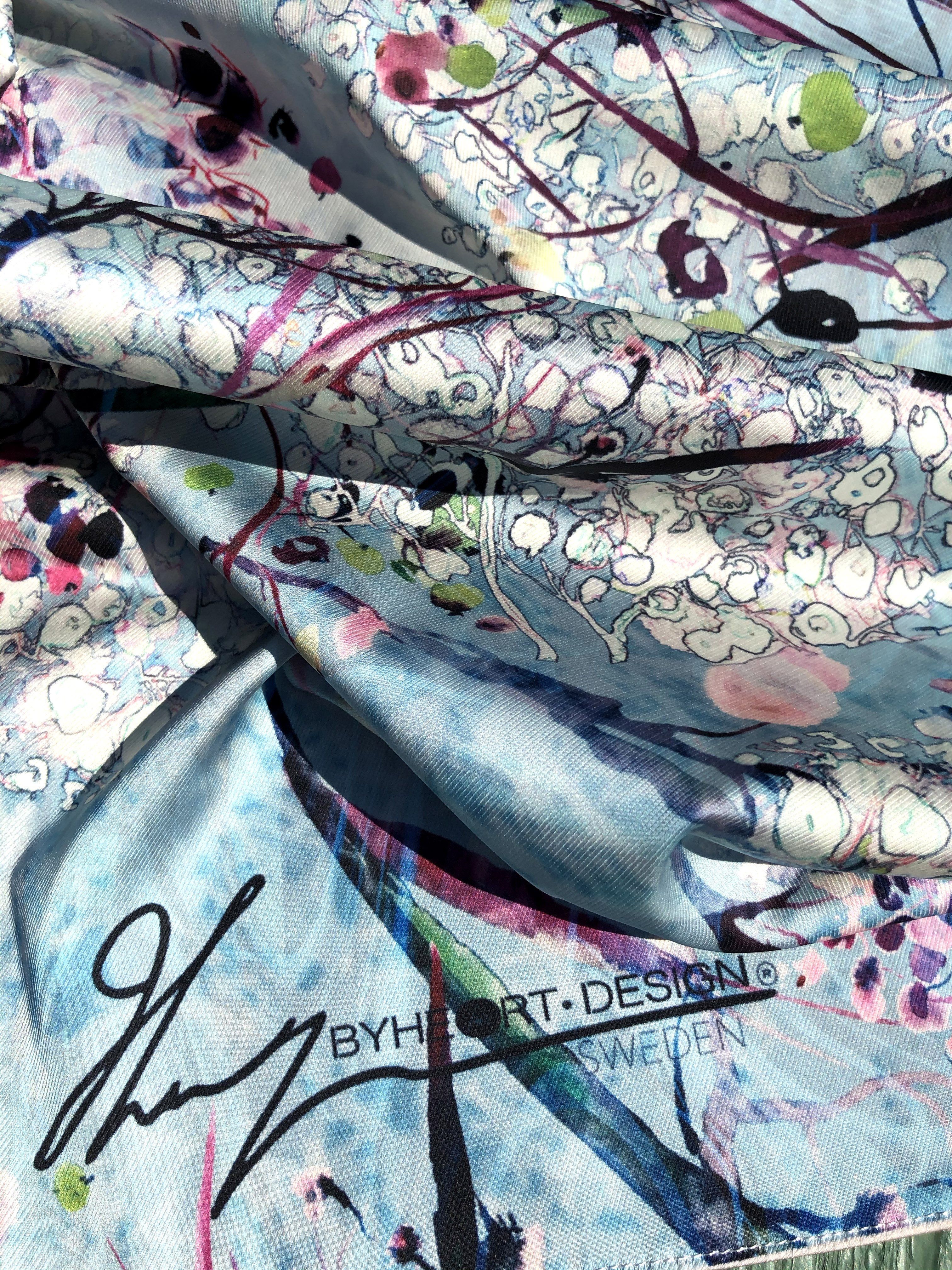 SHADOWS OF PARADISE  | SCARF & TEXTILE  |