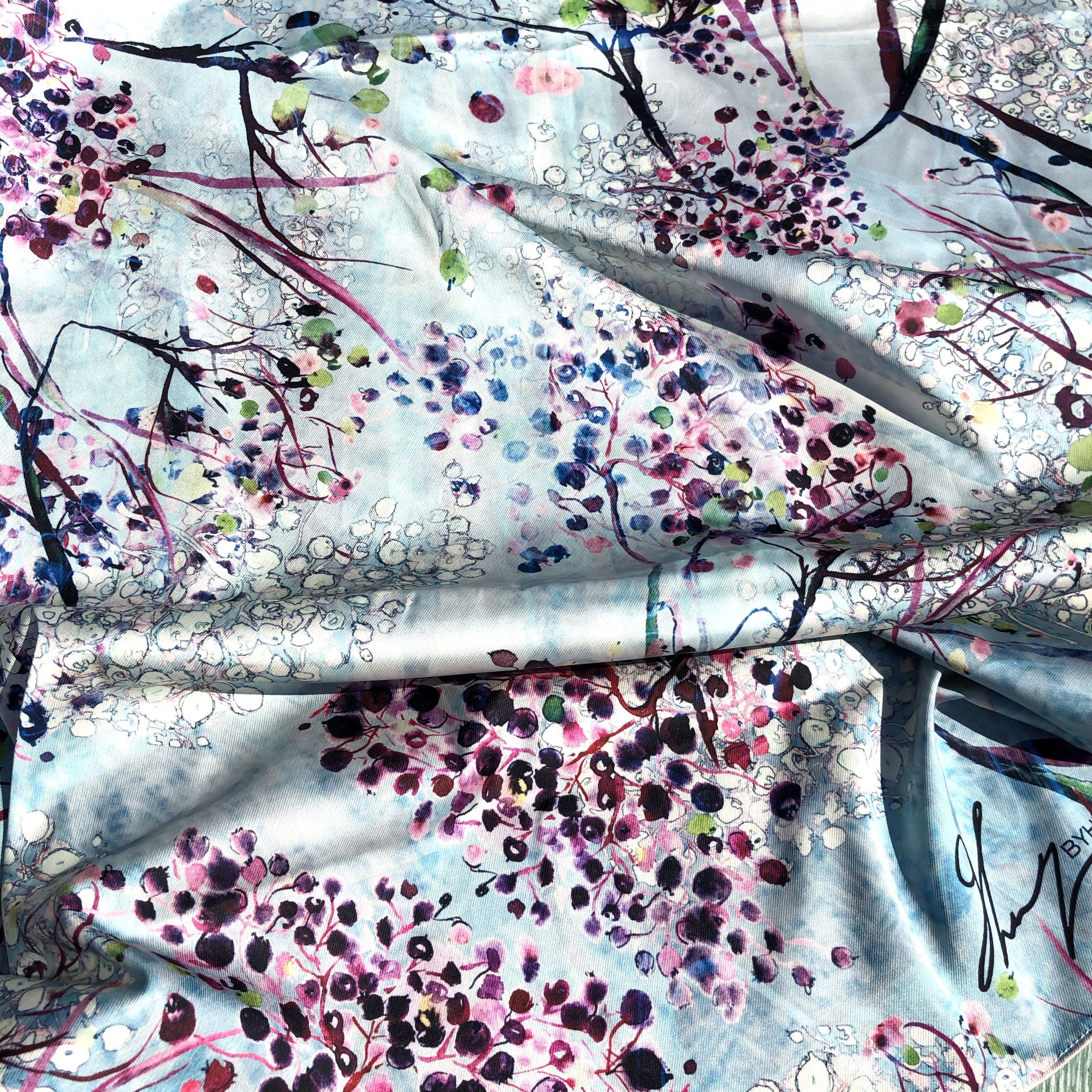 SHADOWS OF PARADISE  | SCARF & TEXTILE  |