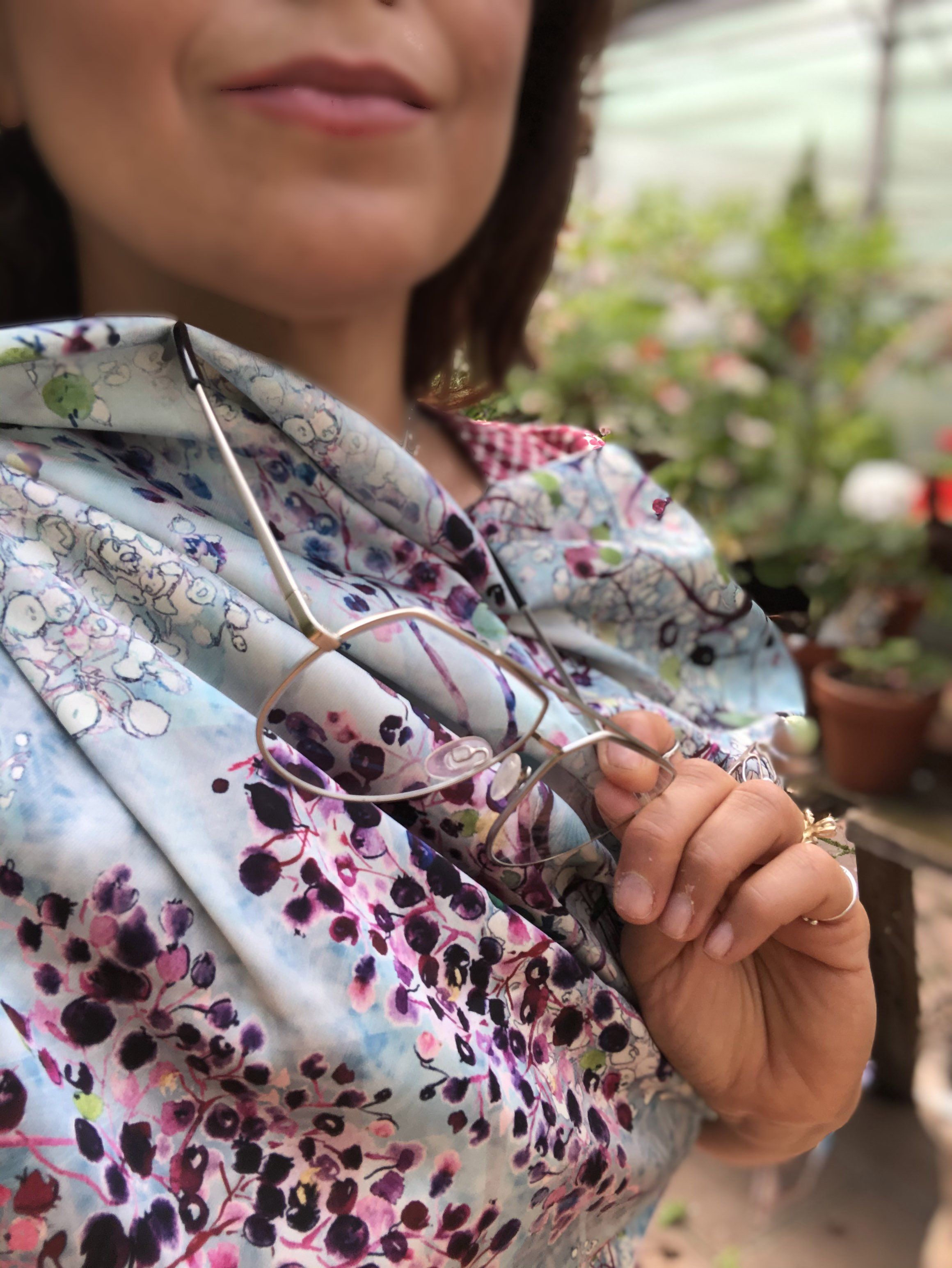 SHADOWS OF PARADISE  | SCARF & TEXTILE  |