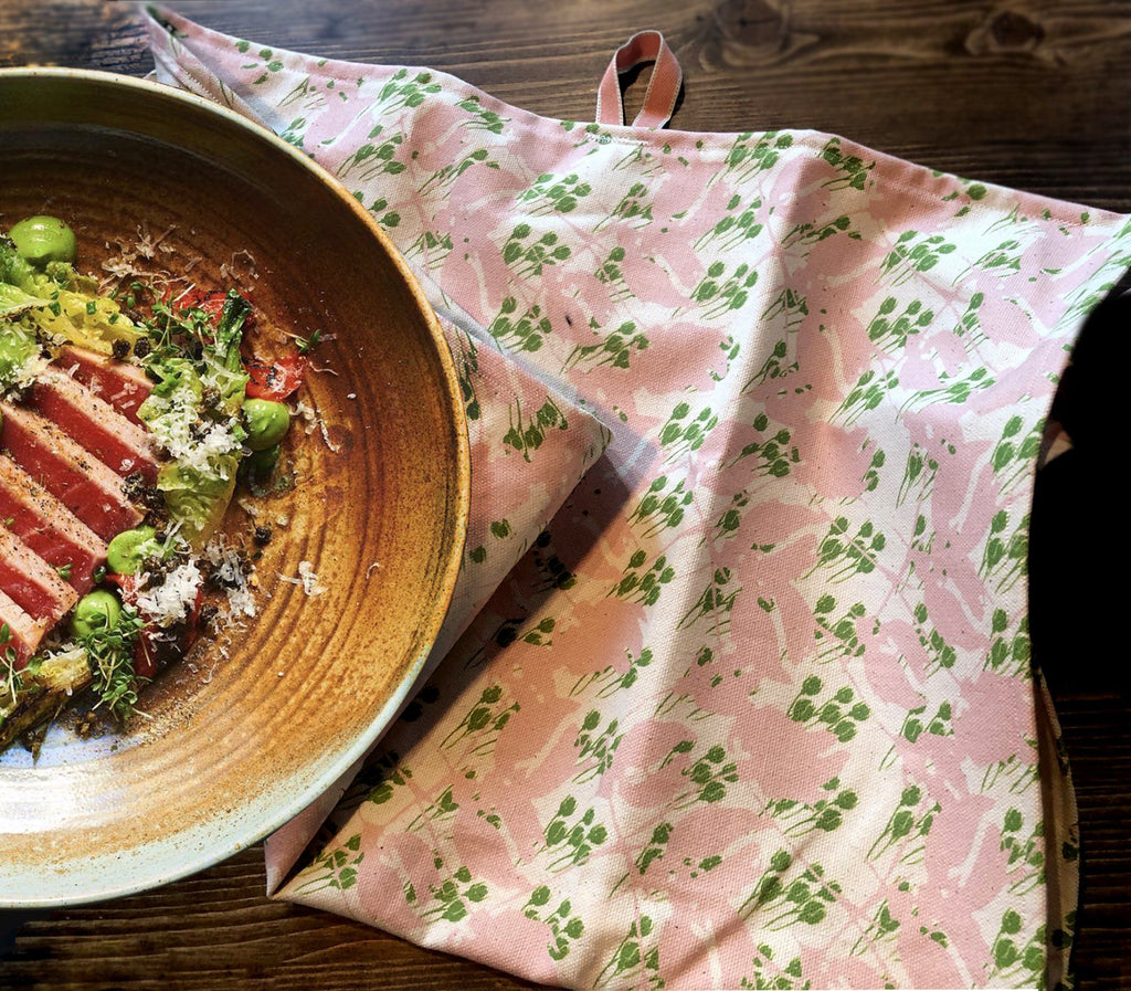 ROSY ROSE | Organic Dish Towel |