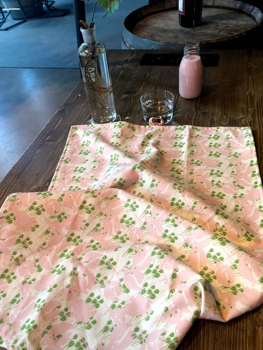 ROSY ROSE | Organic Dish Towel |