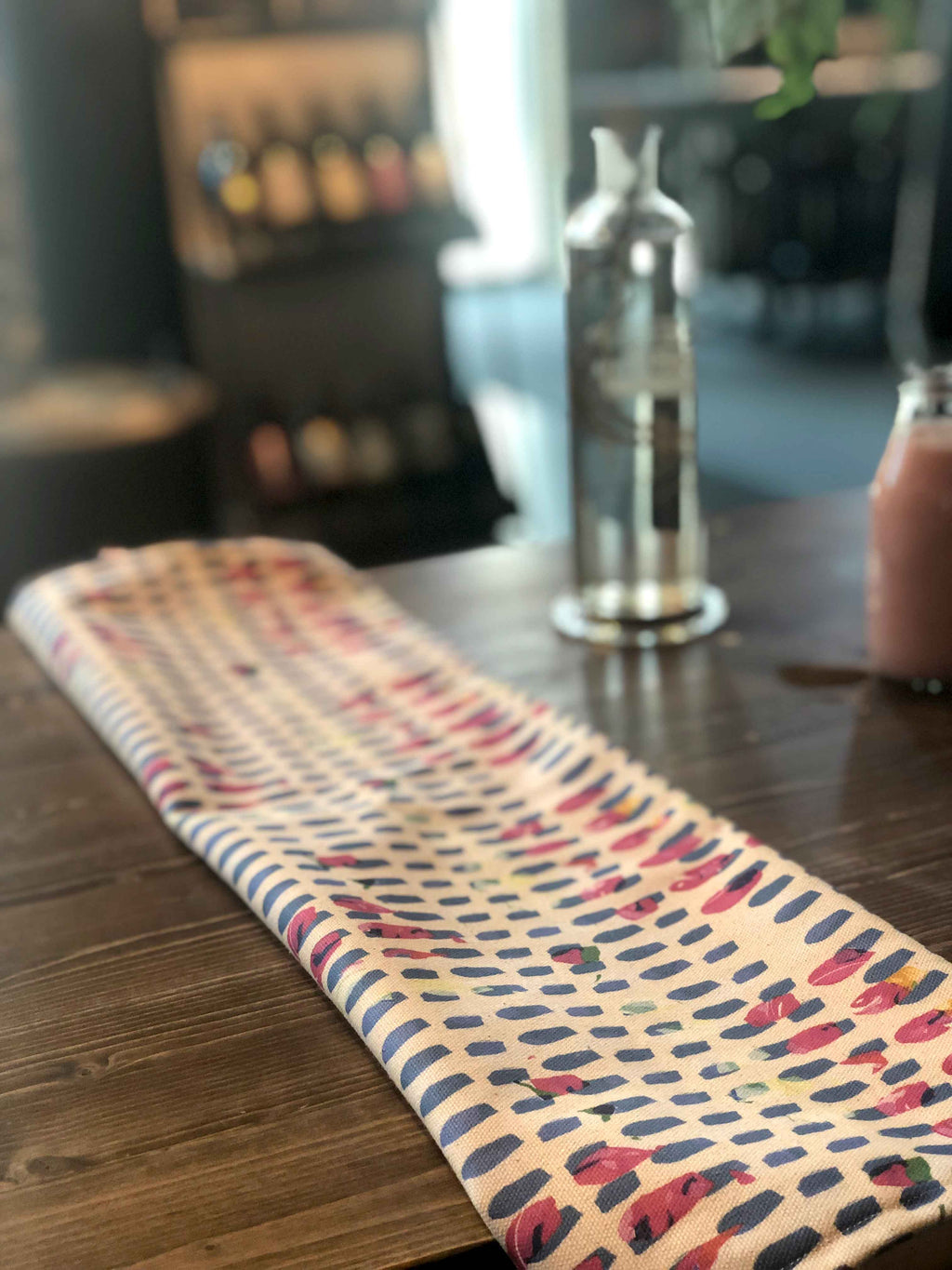 BLUE DOTS | Organic Dish towel |