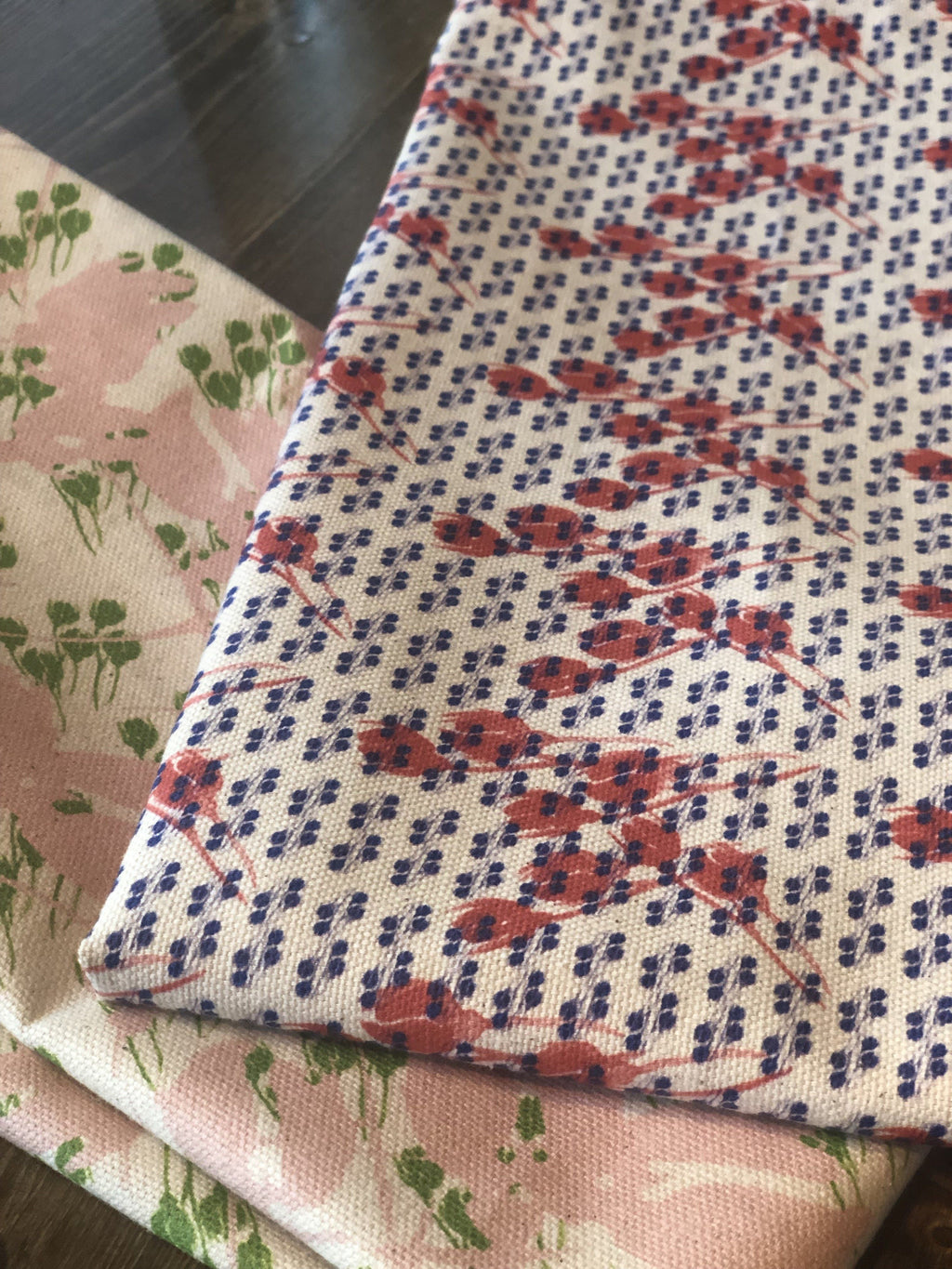 BLUE ROSY | Organic Dish Towel |