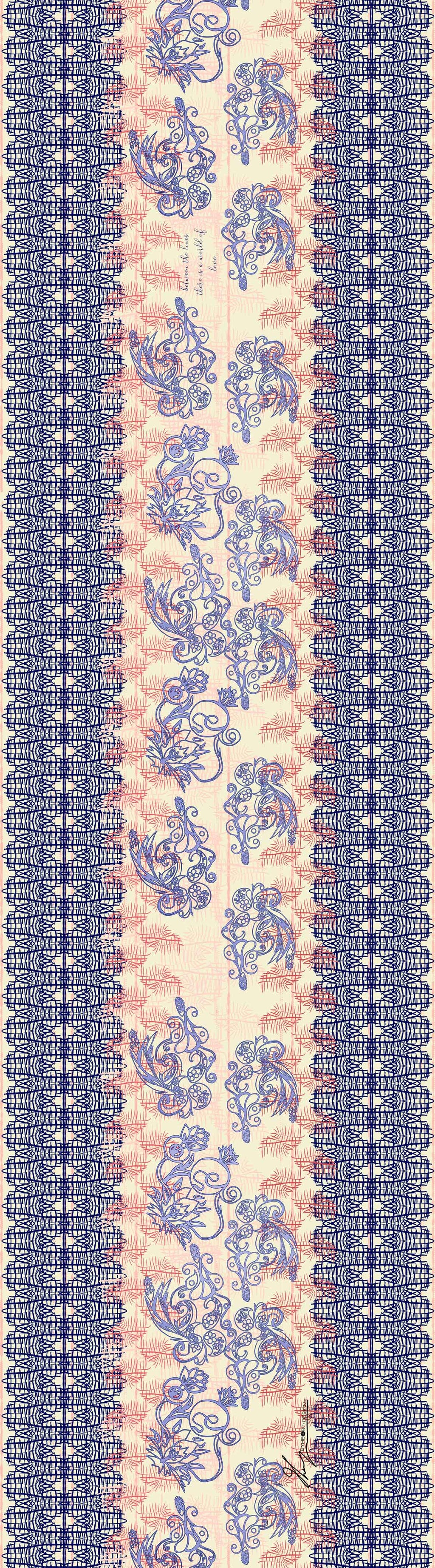 nr20-|| SCARF  Paislley  border