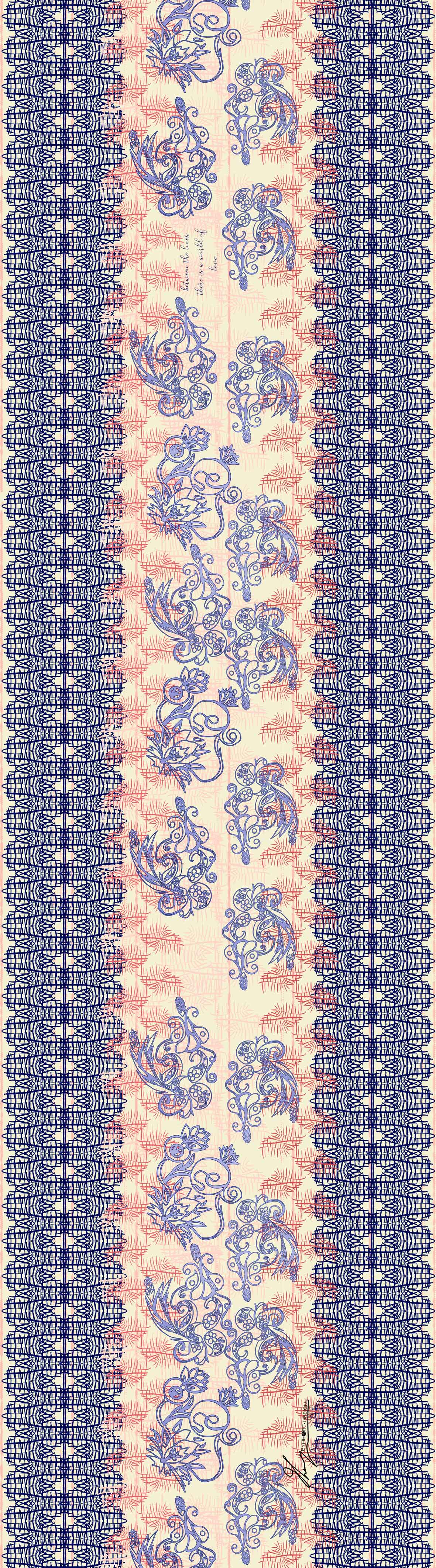 nr20-|| SCARF  Paislley  border