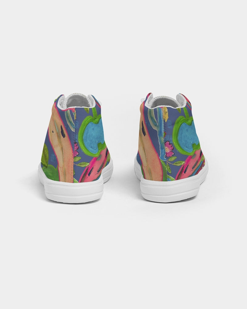 banana  Kids Hightop Canvas Shoe