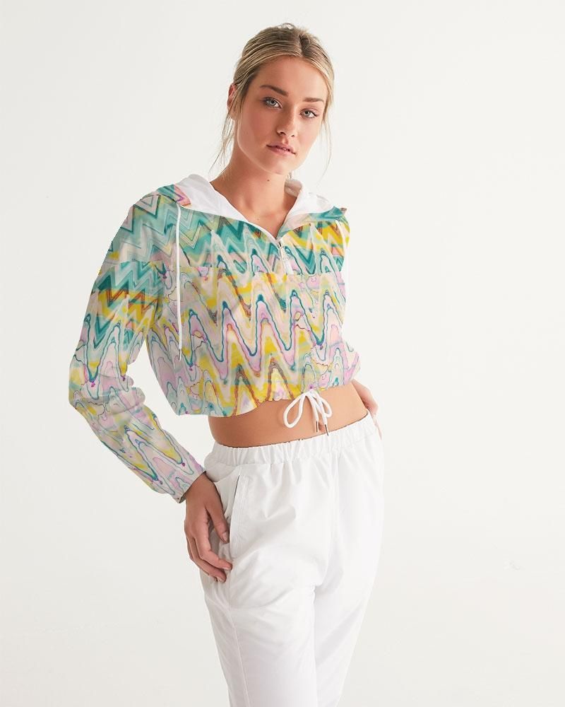 WATERLAND Women's Cropped Windbreaker