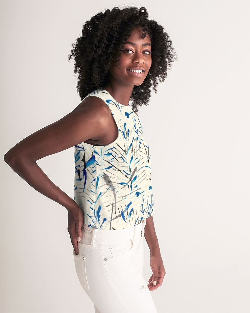 MOONLIGHT BRANCH  || Women's Cropped Tank