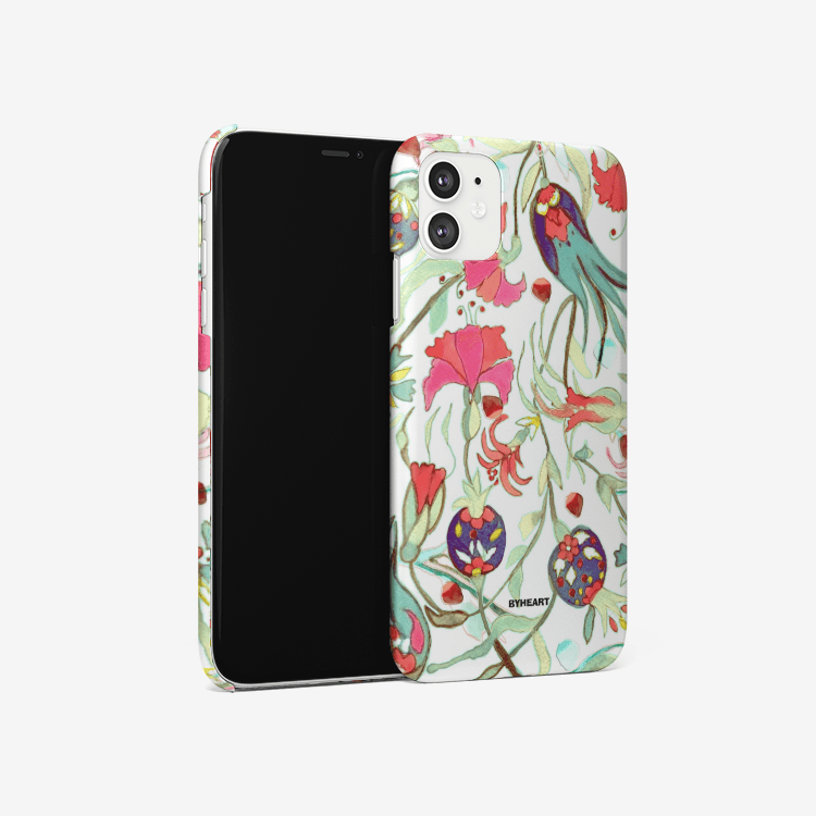 iPhone 11 case || GOLESTAN THE PERSIAN GARDEN , WHITE ||