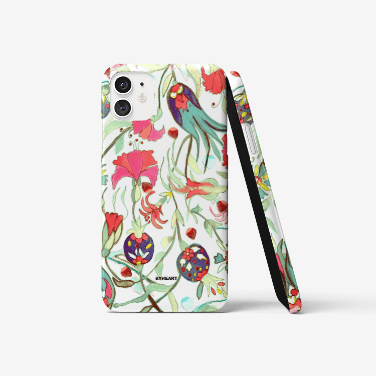 iPhone 11 case || GOLESTAN THE PERSIAN GARDEN , WHITE ||