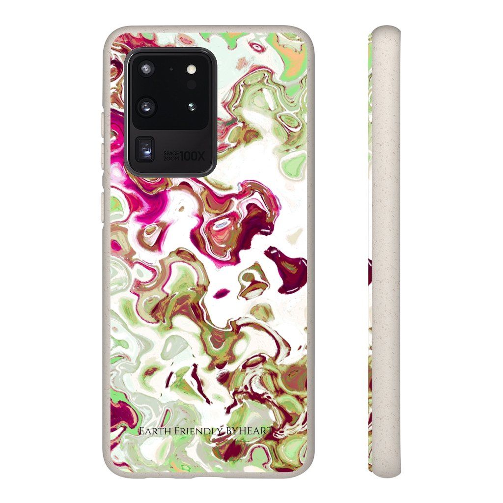 Biodegradable Case || GREEN WAVES ||