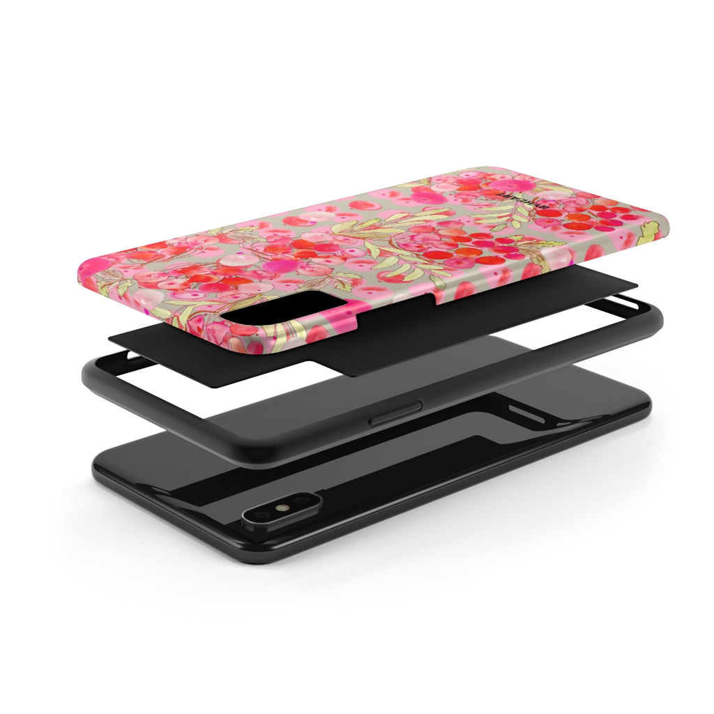 PINK BERRIES, LAPPLAND  | Tough Phone Cases, Case-Mate