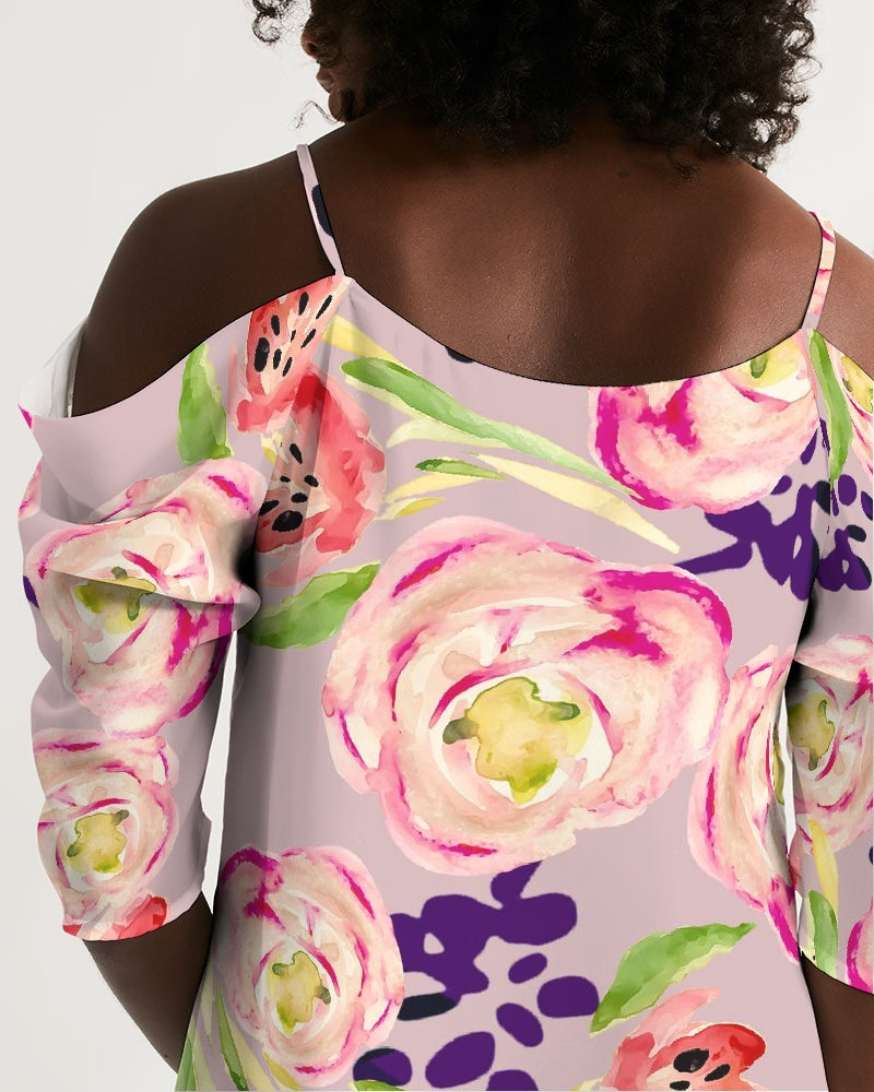 TULIP  THE PERFECT LOVE Women's Open Shoulder A-Line Dress