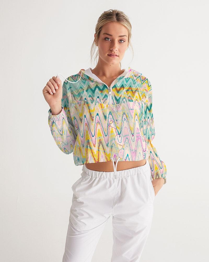 WATERLAND Women's Cropped Windbreaker