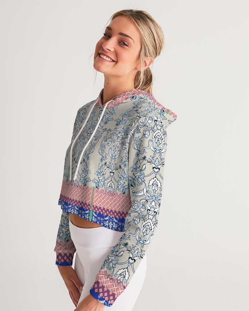 Miracualas Dream Women's Cropped Hoodie - Soft Activewear