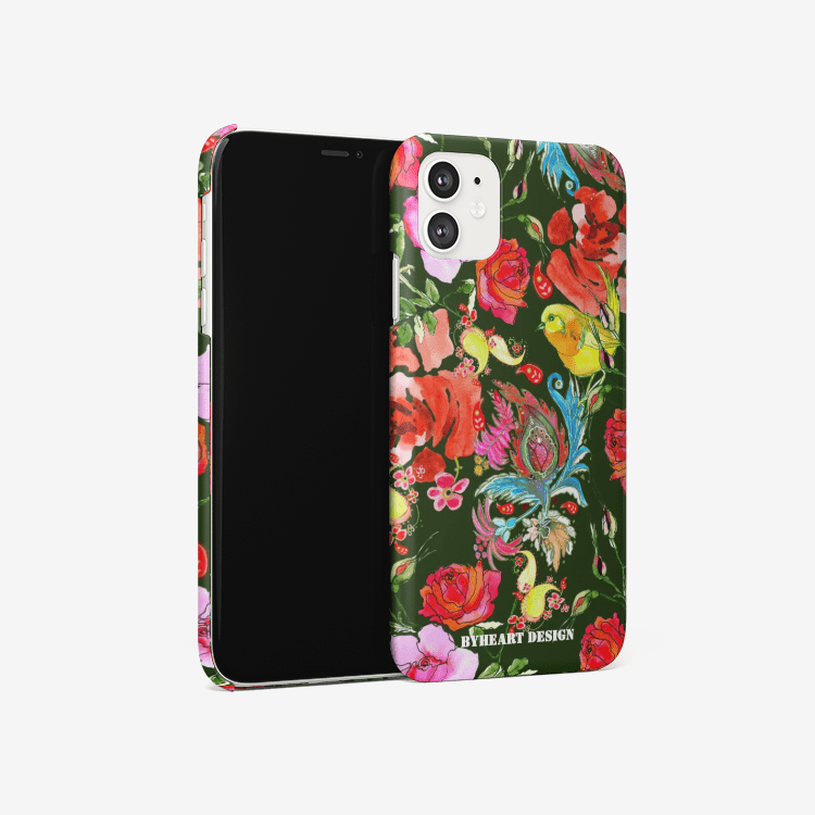 iPhone 11 case _PARADISE GARDEN AT NIGHT