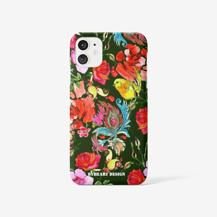 iPhone 11 case _PARADISE GARDEN AT NIGHT