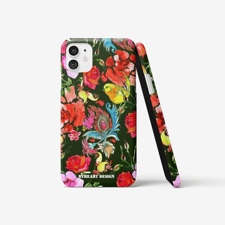 iPhone 11 case _PARADISE GARDEN AT NIGHT