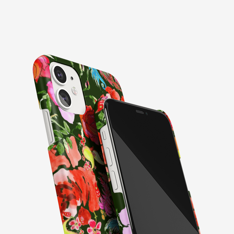 iPhone 11 case _PARADISE GARDEN AT NIGHT