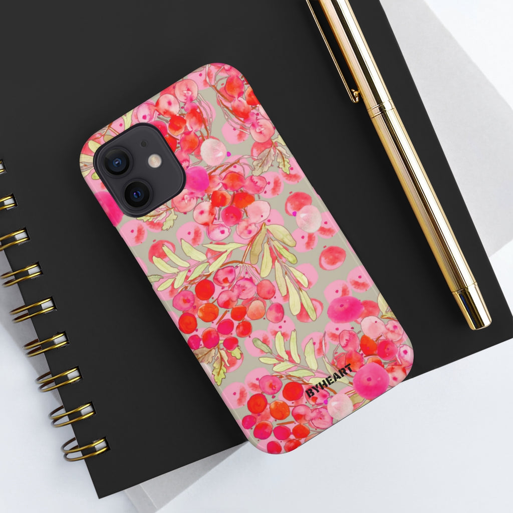 PINK BERRIES, LAPPLAND  | Tough Phone Cases, Case-Mate