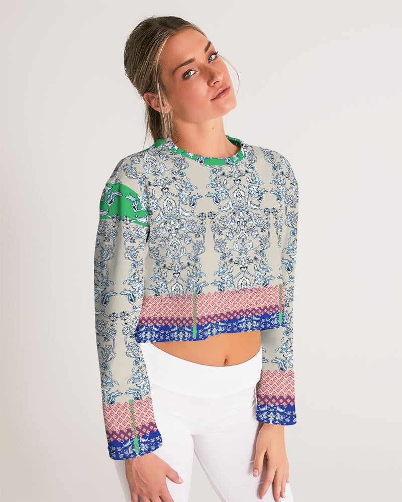 MIRACUALAS  DREAM Women's Cropped Sweatshirt