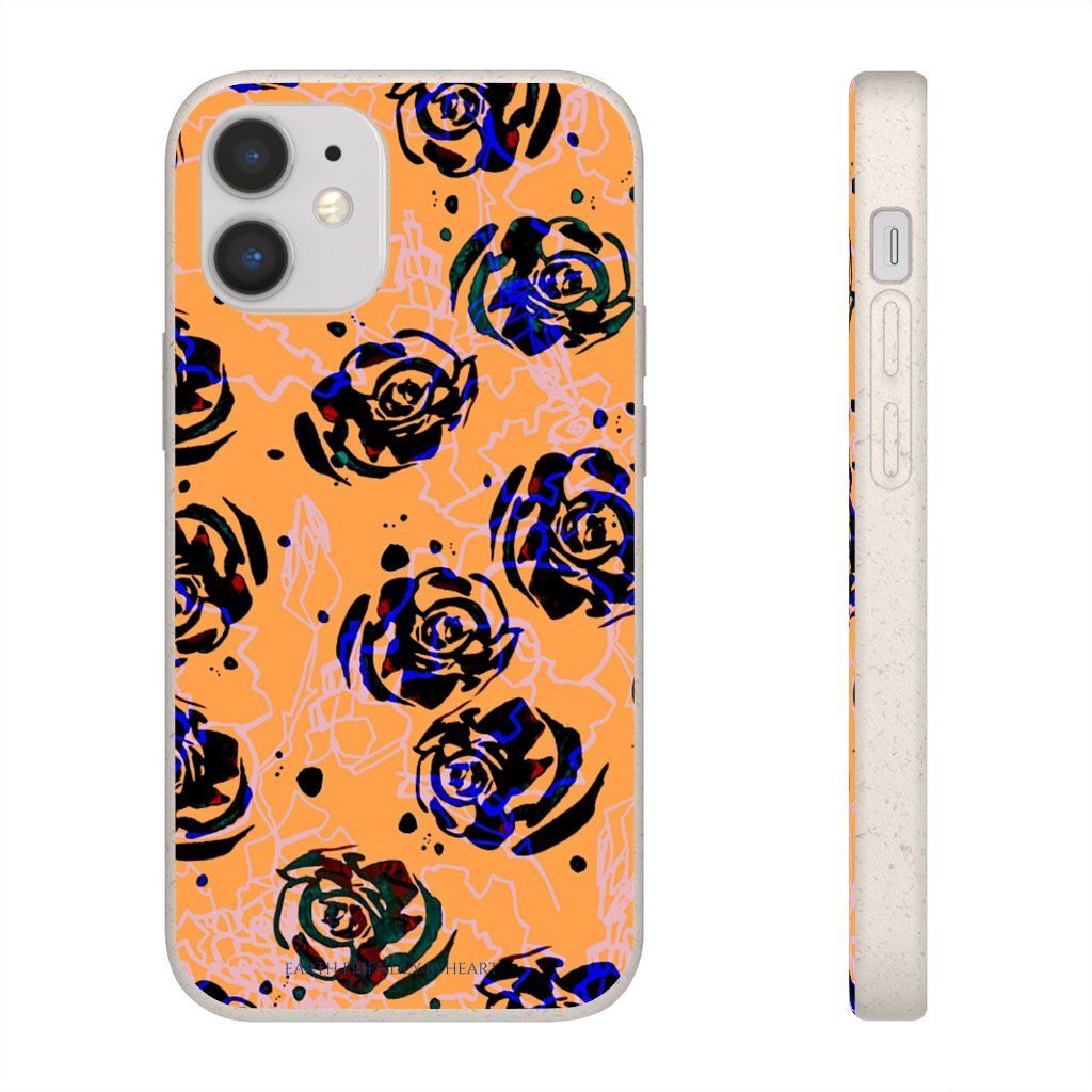 Biodegradable Case || BLACK ROSES ||