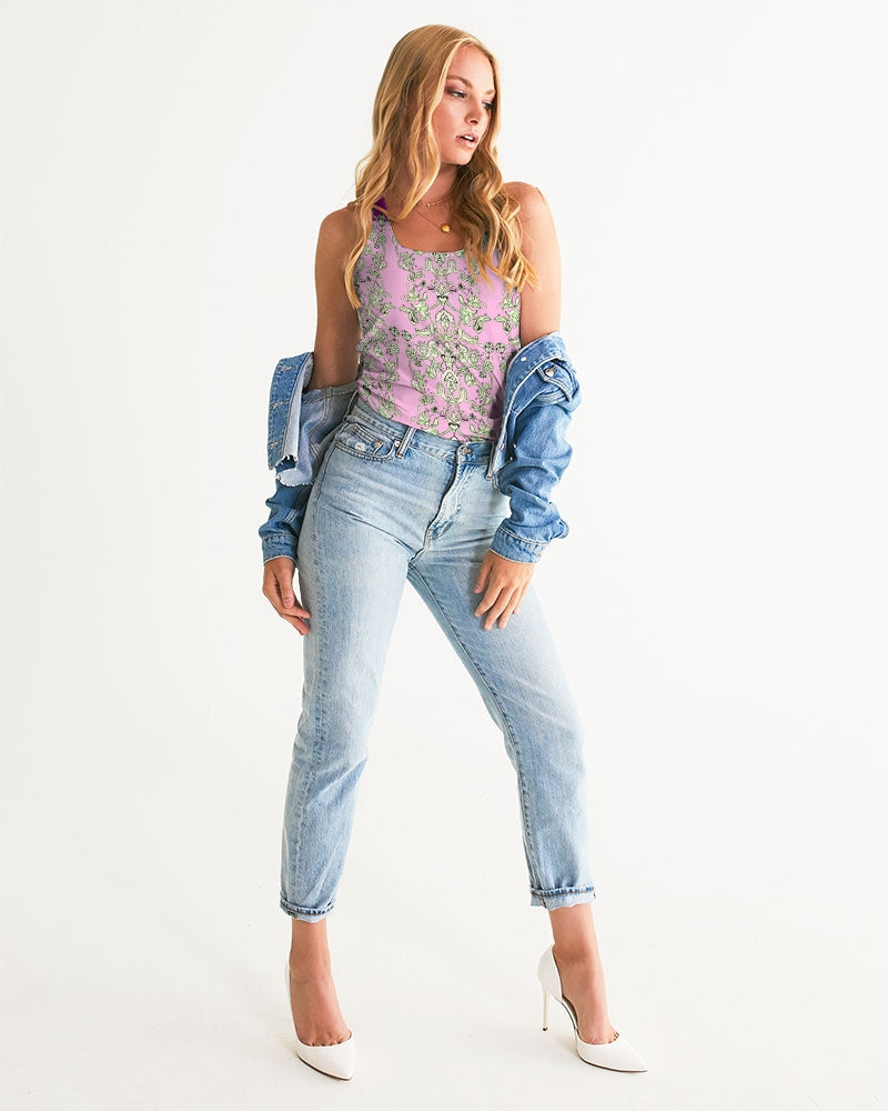 MIRACULOUS FLOWERS -PINK || Women's Tank