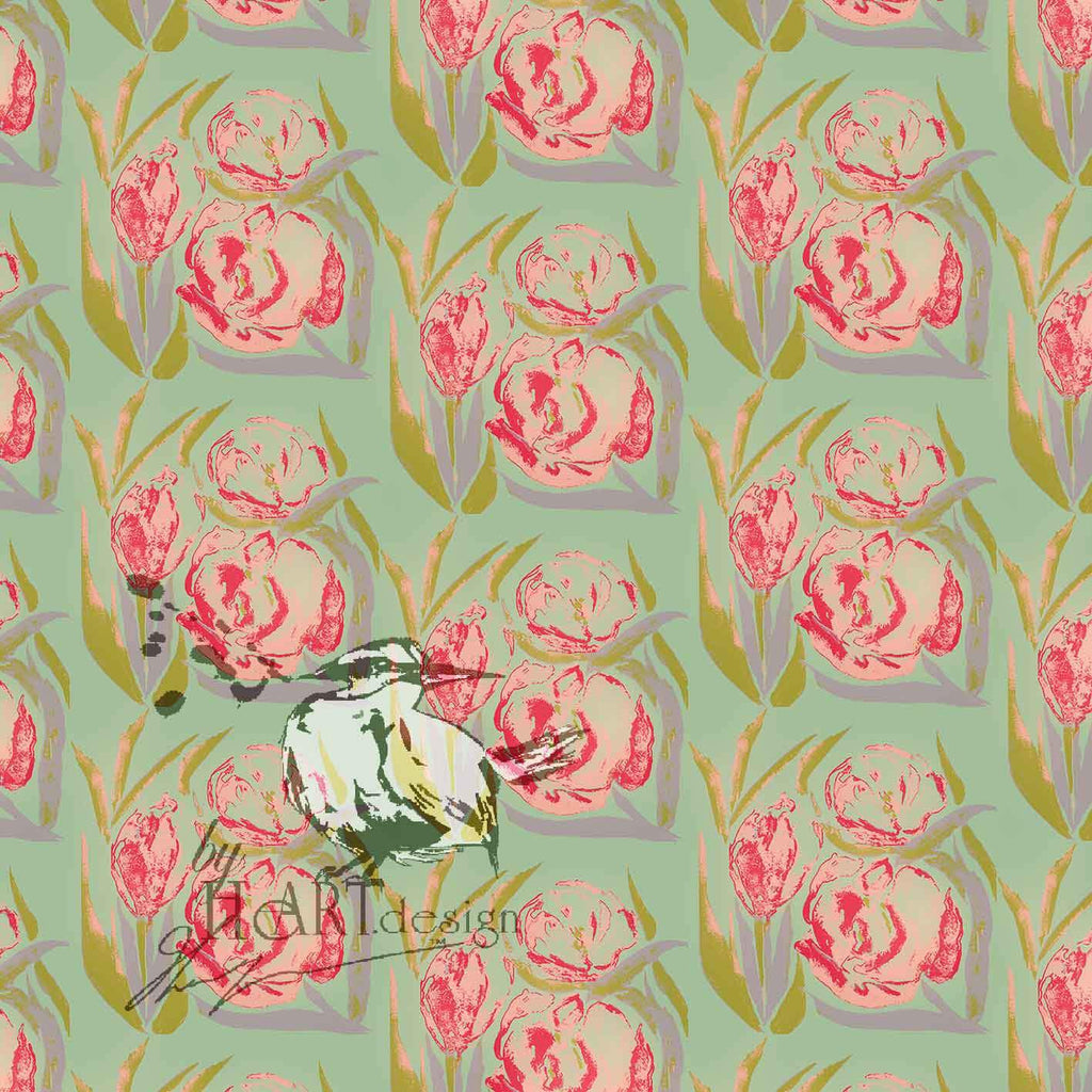 FLORAL DESIGN, THE TULIP FEVERS IN SET
