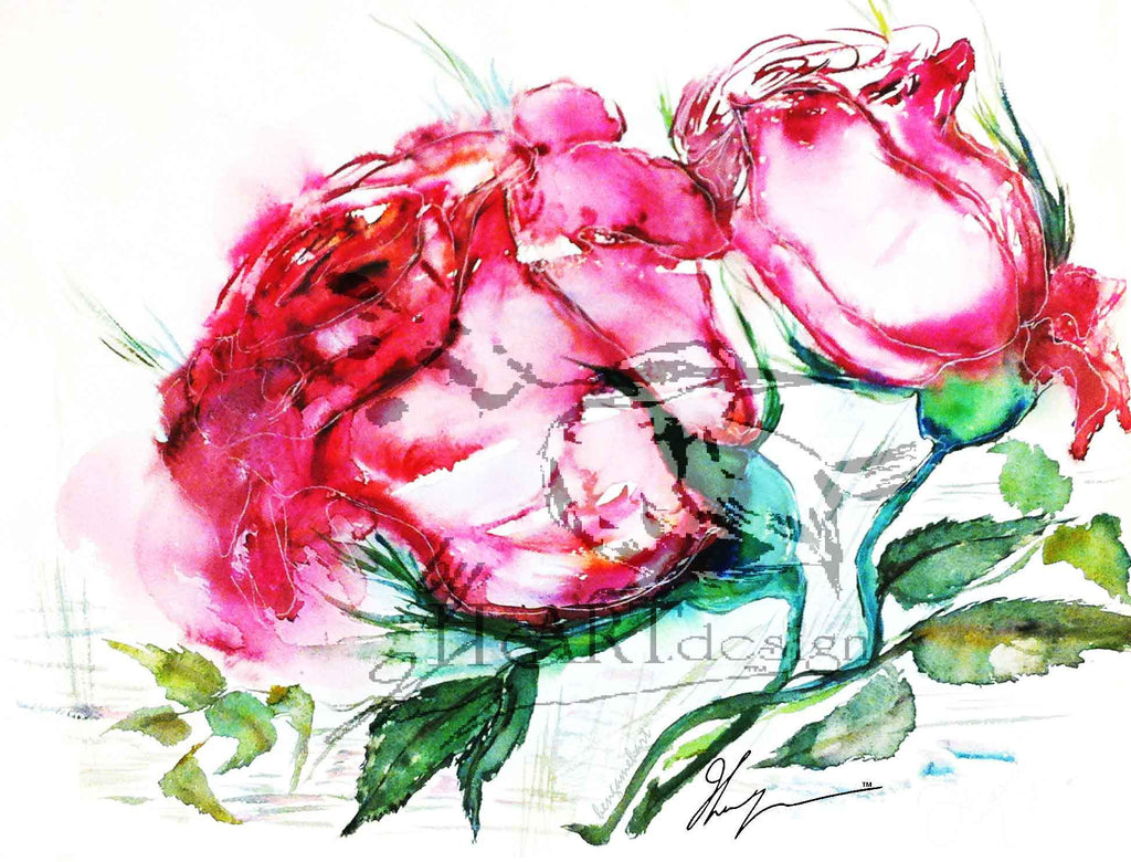 FLORAL ART, THE ROSE