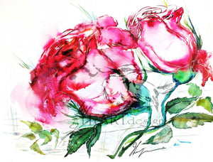 Open image in slideshow, FLORAL ART, THE ROSE

