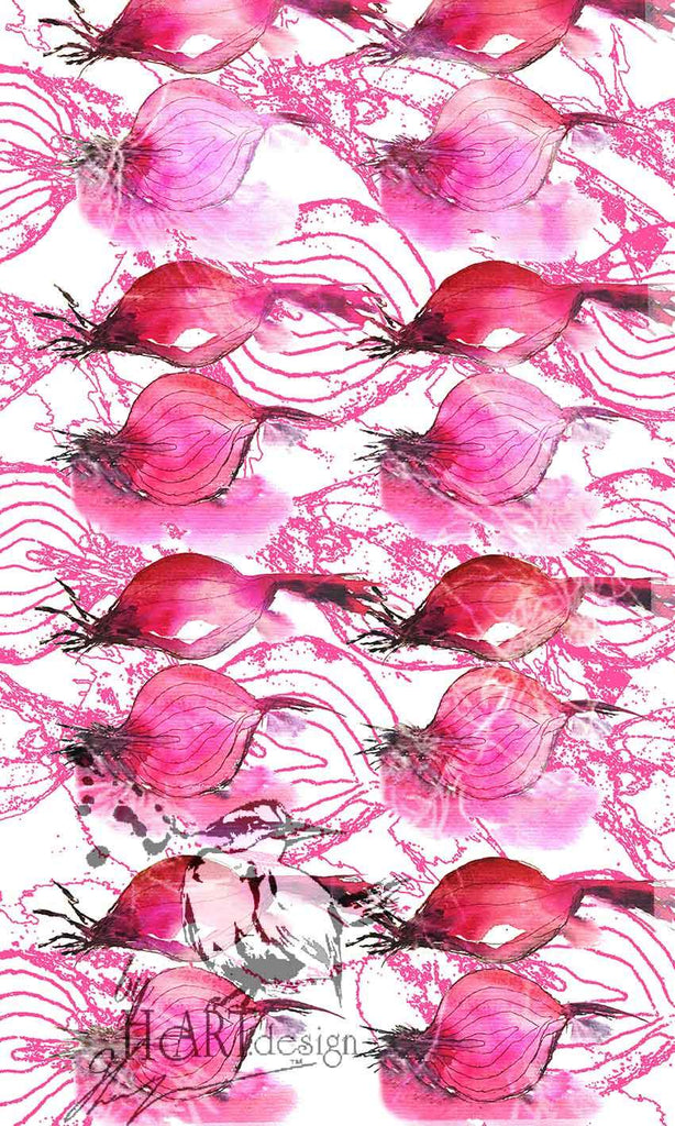 ART FRUITS, THE RED ONIONS