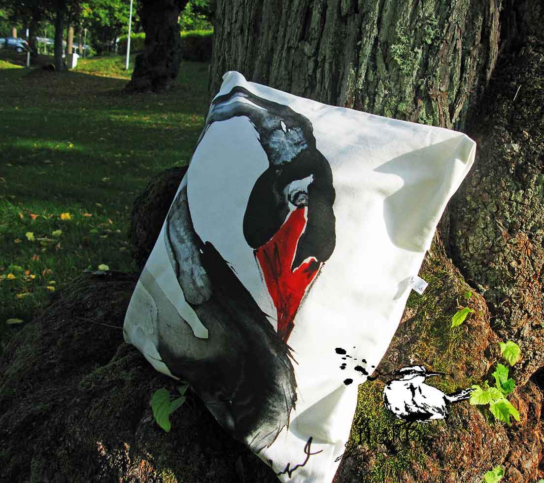CUSHIONS COVER, THE BLACK SWAN IS PROUD