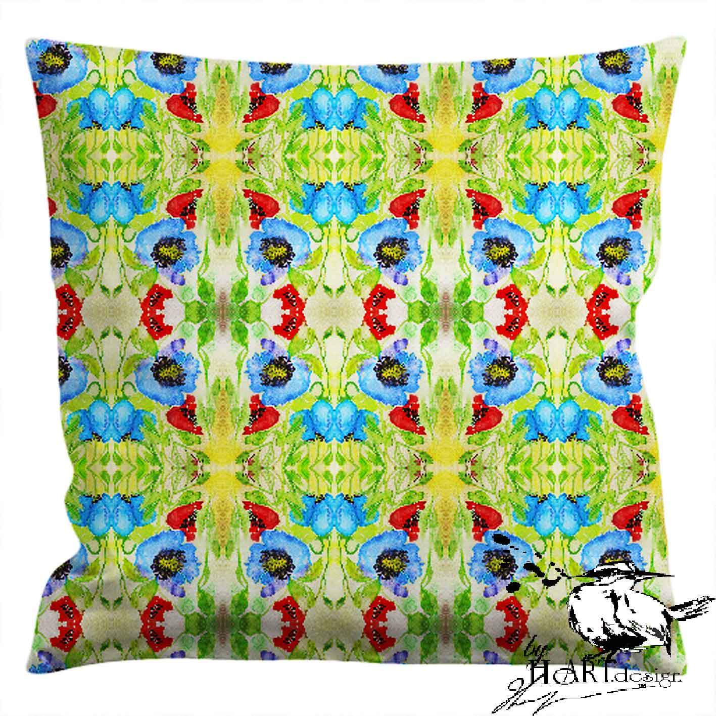 CUSHIONS COVER - A FLOWER ON OCEAN BENTON