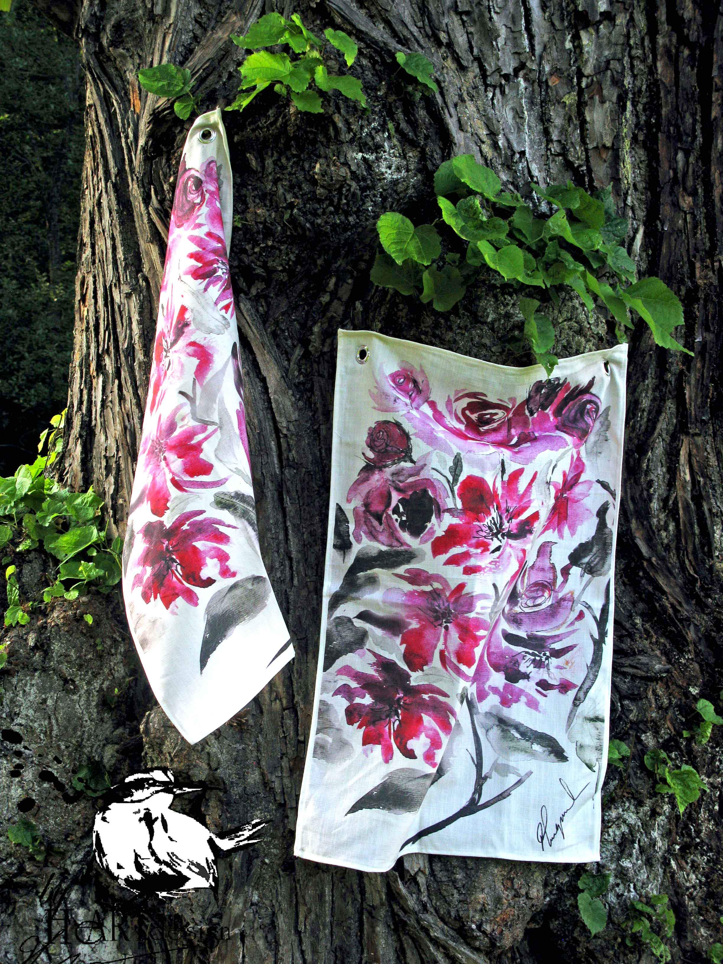 KITCHEN TOWELS, KODAMA LISTEN TO YOUR TREES