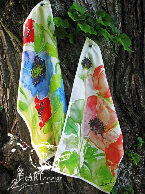 A FLOWER OF OCEAN | Organic Dish Towel | 