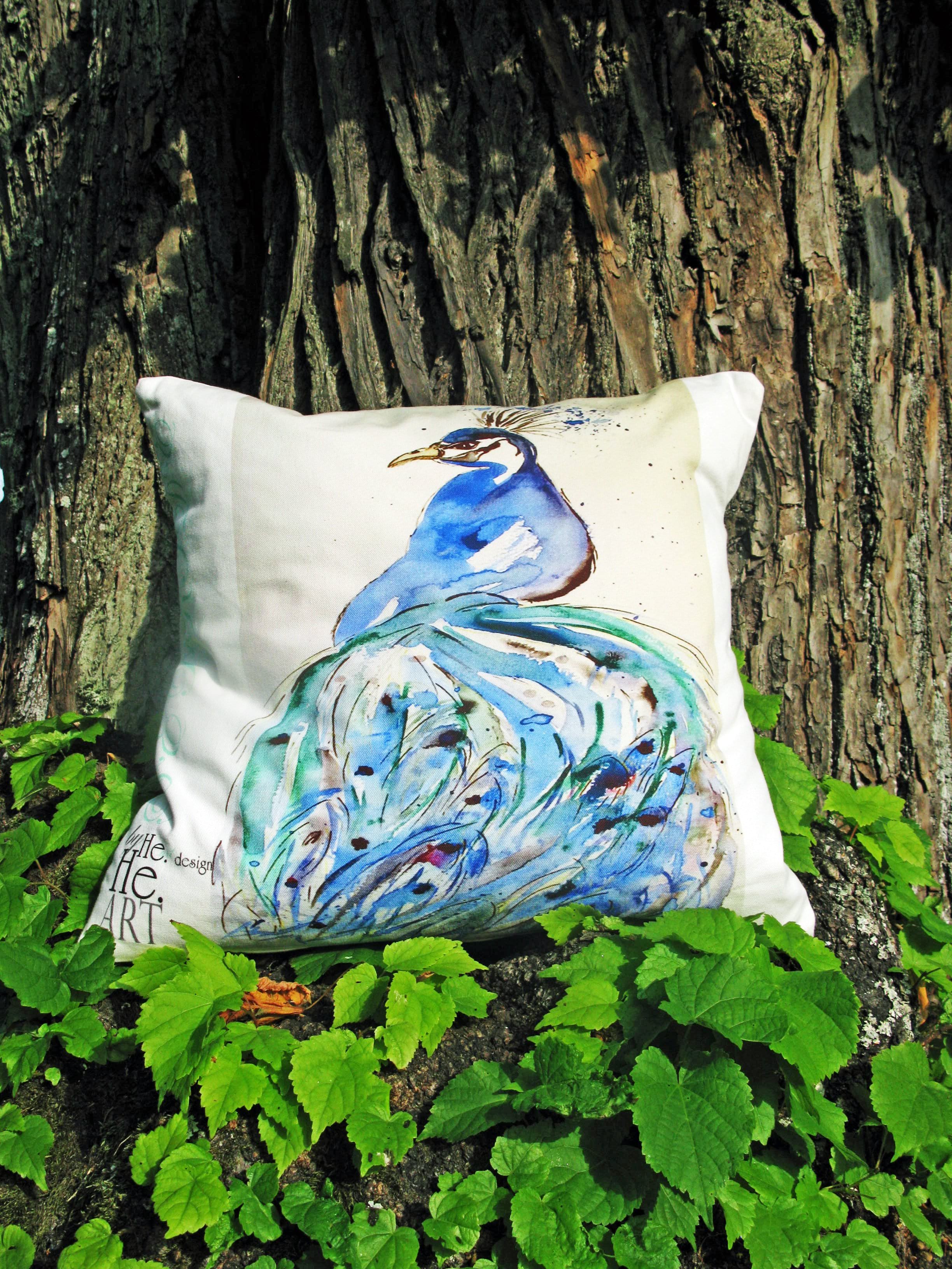 CUSHIONS COVER, BE A PRID PEACOCK