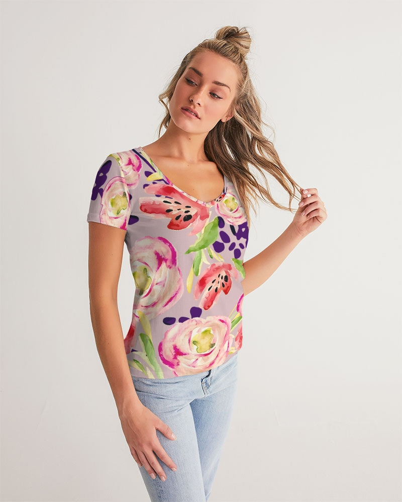 TULIP  THE PERFECT LOVE Women's V-Neck Tee