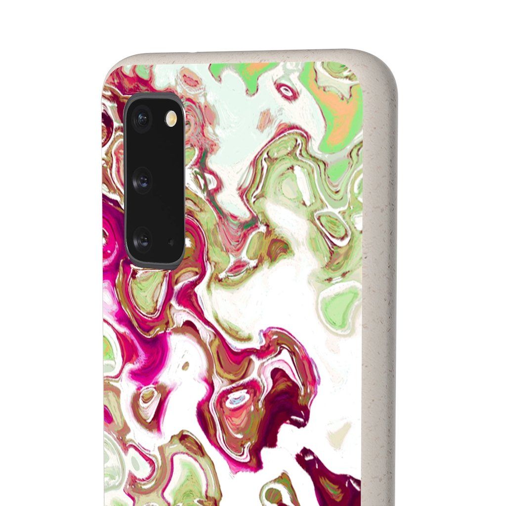 Biodegradable Case || GREEN WAVES ||