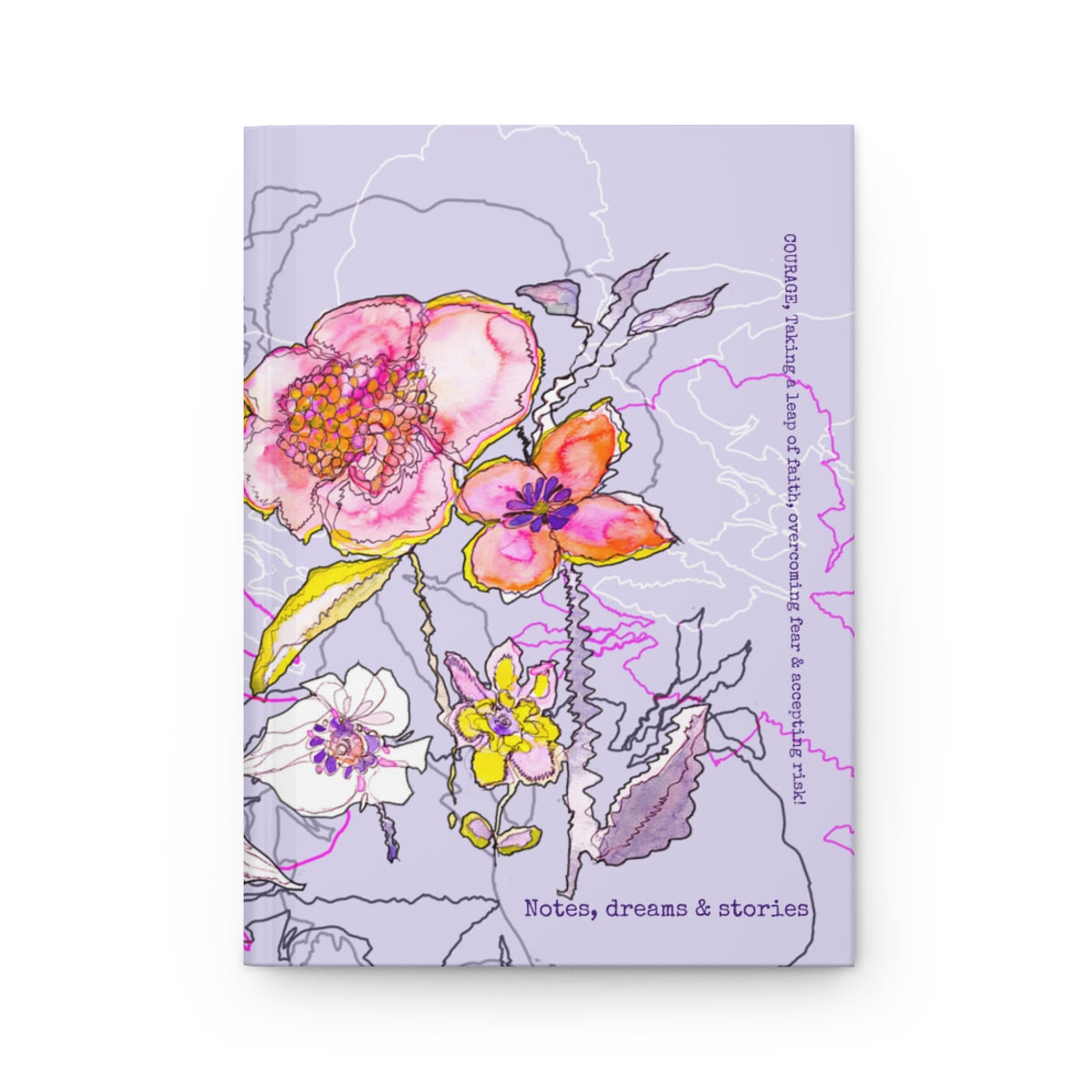BLOOMS IN PARIS | Hardcover Journal Matte |