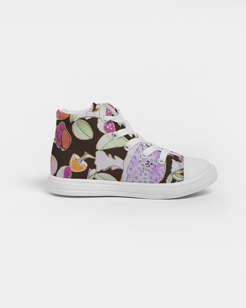 Mushrooms PARTY Kids Hightop Canvas Shoe
