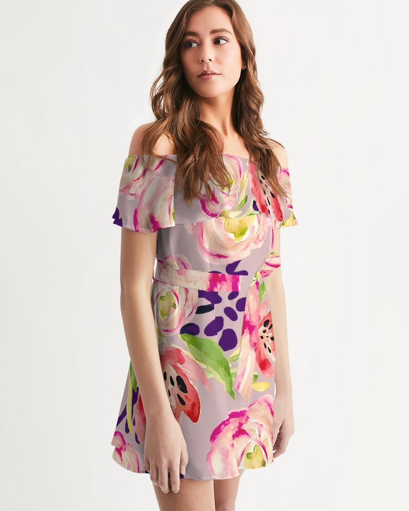 TULIP  THE PERFECT LOVE Women's Off-Shoulder Dress