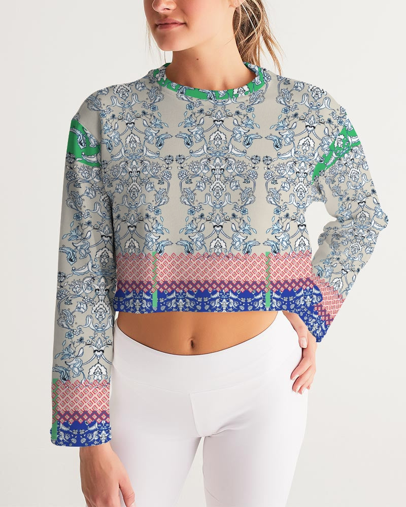 MIRACUALAS  DREAM Women's Cropped Sweatshirt